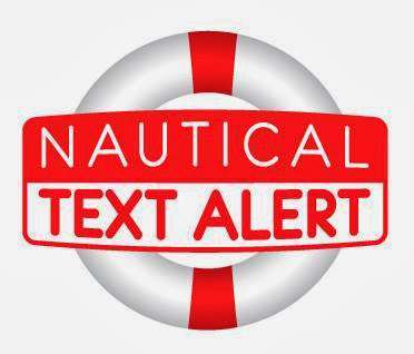 Nautical text Alert photo